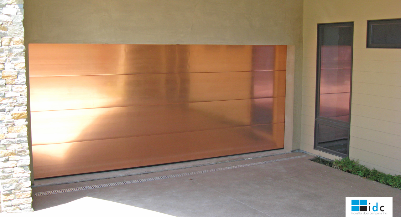 Copper Garage Doors
